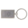 Porte-cles metal rectangle (+Gravure laser métal YA31)