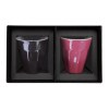 Set 2  tasses expresso 8cl (+Tampographie TA11)