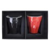 Set 2  tasses expresso 8cl (+Tampographie TA11)