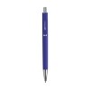 Stylo à encre bleue avec design unique : le corps et le clip ne forment qu'un, ce qui rend ce stylo spécial