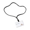 Porte-carte transparent avec cordelette (90 cm)