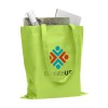 Sac shopping avec de longues anses en non-tissé (80 g/m²) : fibres synthétiques très légères mais solides
