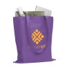 Sac shopping avec de longues anses en non-tissé (80 g/m²) : fibres synthétiques très légères mais solides