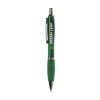 Stylo à encre bleue ou noire avec corps coloré translucide, embout antidérapant et clip en métal