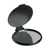 Miroir dans un support en matière synthétique avec couvercle de protection