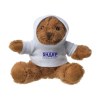 Petit ours en peluche avec shirt  à capuche