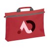 Grand sac/porte-documents en polyester 600D avec poignée renforcée et fermeture à glissière