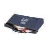 Grand sac/porte-documents en polyester 600D avec poignée renforcée et fermeture à glissière