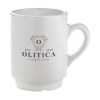 Mug empilables en céramique de bonne qualité, pour machine à café