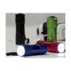 Lampe torche en aluminium avec 9 lampes LED à forte lumière blanche à économie d'énergie et poignée amovible