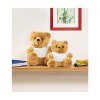 Grand ours en peluche avec T-shirt blanc