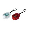 Set de mini lampes pour vélo comprenant des lampes LED blanches et rouges avec une attache élastique