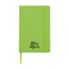 Carnet de notes compact format A5 avec environ 96 feuilles / 192 pages de couleur crème, papier ligné (80 g/m²) certifié FSC Mix
