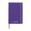 Carnet de notes compact format A5 avec environ 96 feuilles / 192 pages de couleur crème, papier ligné (80 g/m²) certifié FSC Mix