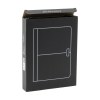 Conférencier/porte-documents en cuir de boeuf recyclé, de format A5