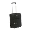 Valise en polyester 1000D avec poche principale, double fermeture à glissière, diverses pochettes, 2 roues et poignée télescopique en aluminium