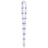 Lanyard sublimé pet quadri recto / verso - 20 mm