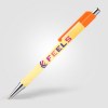 Stylo Astaire chrome avec embout coloré (+SimpliColour)