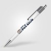 Stylo Astaire chrome avec embout coloré (+SimpliColour)