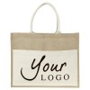 Sac shopping en toile de jute Livvie
