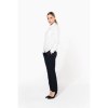 Chemise col mao manches longues femme
