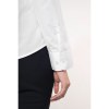 Chemise col mao manches longues femme