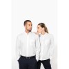 Chemise col mao manches longues femme
