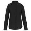 Chemise col mao manches longues femme