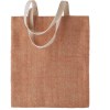 Sac en toile de jute teint 100% naturel