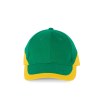 Racing - Casquette bicolore 6 panneaux
