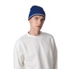 Bonnet bande bicolore contrastée