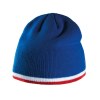 Bonnet bande bicolore contrastée