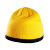 Bonnet bande bicolore contrastée
