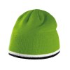 Bonnet bande bicolore contrastée