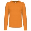 T-shirt double peau sport manches longues unisexe
