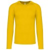 T-shirt double peau sport manches longues unisexe