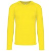 T-shirt double peau sport manches longues unisexe