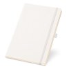 TWAIN. Bloc notes A5 à feuilles lignées en couleur ivoire