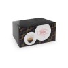 EXPRESSO. Set à café en verre isotherme avec 2 verres