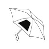 Mini parapluie aluminium POCKET