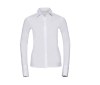 Ladies' long sleeve fitted ultimate stretch shirt