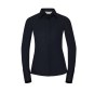 Ladies' long sleeve fitted ultimate stretch shirt