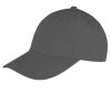 Casquette basse coton 6 panneaux