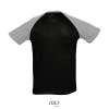 Tee-shirt homme bicolore manches raglan - FUNKY