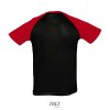 Tee-shirt homme bicolore manches raglan - FUNKY