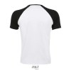 Tee-shirt homme bicolore manches raglan - FUNKY