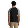 Tee-shirt homme bicolore manches raglan - FUNKY