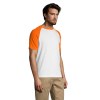 Tee-shirt homme bicolore manches raglan - FUNKY