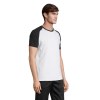 Tee-shirt homme bicolore manches raglan - FUNKY