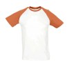 Tee-shirt homme bicolore manches raglan - FUNKY